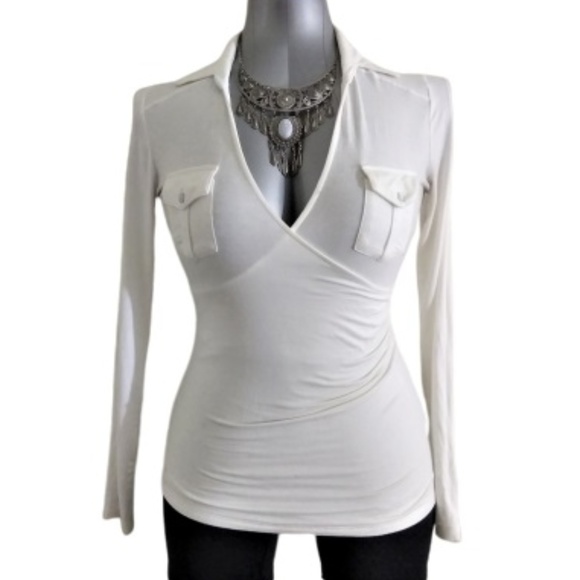 S-Line Tops - S-Line Plunge Neckline Top